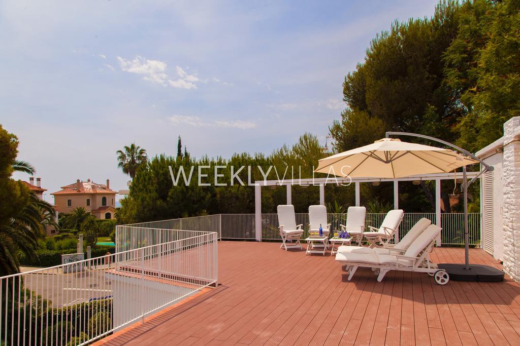 Villa Sitges Tupinetti Beach At 1 Min Walk Amaizing Garden And View Center Sitges 5 Minutes Walk Exterior foto