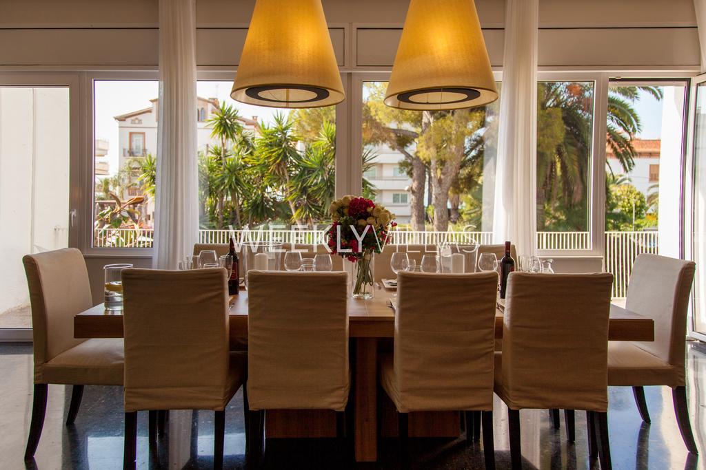 Villa Sitges Tupinetti Beach At 1 Min Walk Amaizing Garden And View Center Sitges 5 Minutes Walk Exterior foto